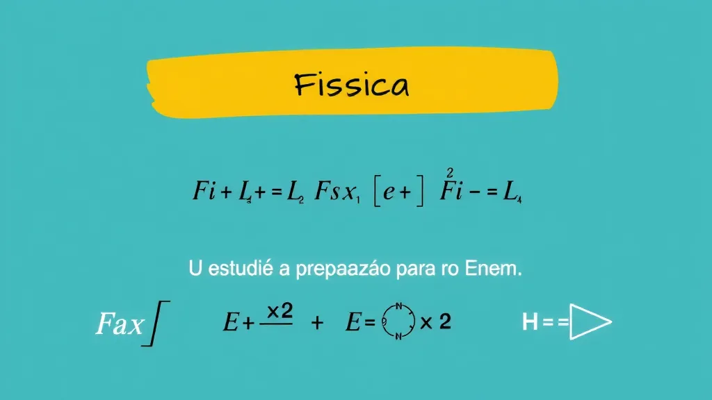 As melhores fórmulas de Física para o Enem